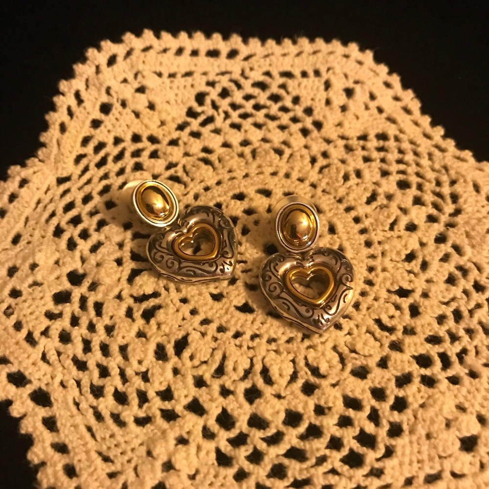 Heart Dangle Earrings